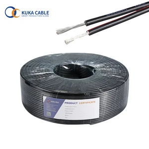 Low Smoke Halogen Free 4mm2 Photovoltaic Cable Flame-resistant Electric Wire