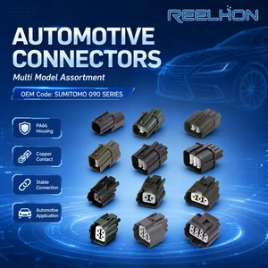 Reelhon 1/2/3/4/6/8 Pin Manufactory 6189-0129 2mm Male Female Wire Harness Electric Waterproof Terminal Auto Connector
