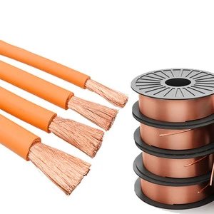 Customized Service Unshielded HV Automotive Car Charging Cable High Voltage Orange Unshielded Cable New Energy Electric Cable