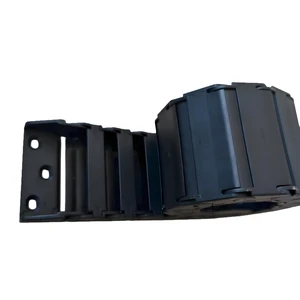 Openable Cable Carriers High Flexible Nylon Bridge Type 18*18 Towing Drag Plastic Chain CNC Router