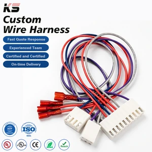 PH 3.96mm Pitch Aluminum Alloy PVC Insulation Adapter Connector Plug 20AWG Wire Harness 350mm Length 240V Electronic Use