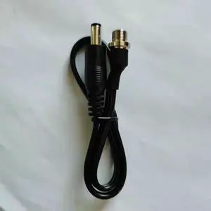 SPT-1 18Awg 300V 105C DC 5521 Core Braided Wire Harness Power Cable Assembly Hex Nut 350mm Electronic Applications