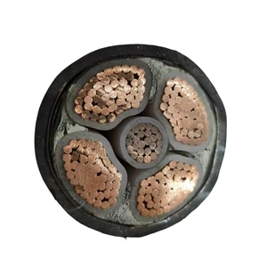 PVC Sheath Copper Conductor Low Voltage Hard Power Cable XLPE Insulation Power Cable Construction Electric Supply Electric Wire