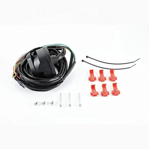 Factory Directly 7 Pin Pole Automobile Trailer Socket with Extension RVV Cable Set