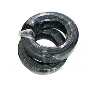 12*15.8mm Flexible Black PE Corrugated Conduit, Wear Resistant Plastic Tube, Automotive Electrical Wire Harness Protection Pipe