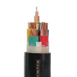 VV 0.6/1KV XLPE 4 Core Industrial Power Cable VV VV22 YJV YJV22 Construction Oxygen-Free Copper 35mm 50mm 70mm 95mm 10mm