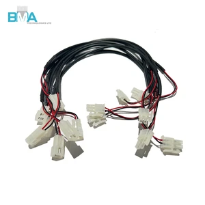 4.20mm Pitch 2Pin Male-Female Wire Harness 407MM/1.34ft UL2464 22AWG for Industrial Equipment Internal Wiring