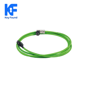 Sinamics V90 Signal Cable 6FX3002-2DB10-1AD0 PVC Insulated IP65 Protection 3m Length Absolute Encoder S-1FL6 Servo Motor Copper