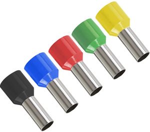 4AWG Gauge Bootlace Ferrule Connectors Cable End Terminal Insulated Ferrule Copper Tube Terminals