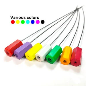 Customize Length Hexagon ABS Coated Container Logistic Wire Cables Seal