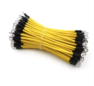 RoHS Compliant Custom EV Grounding Power Cable Ring Wiring Harness for New Energy Car Charging Systems