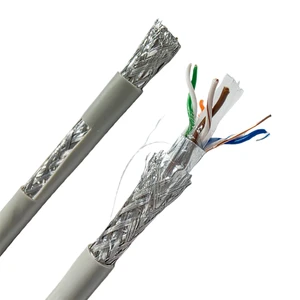 ZhongTong Bulk SFTP Cat6 Ethernet Cable 305m Spool 23AWG Pure Copper ISO9001 Certified Industrial IoT Pro Gaming Low Latency