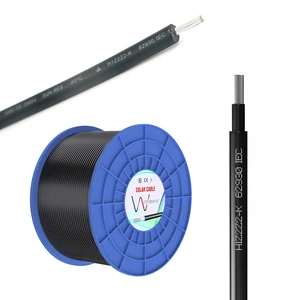 Manufacturer Wholesale 62930 IEC 131 6mm2 1500VDC Solar Cable For Solar Facilities