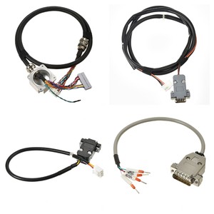 Custom Industrial Control Wiring Harness D Sub DB9 DB15 Servo Encoder Cable Assembly for Automation Equipment