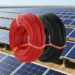 Solar PV Power Cable Tinned Copper Core XLPE Sheath 90℃ Heat Resistant All Sizes Available