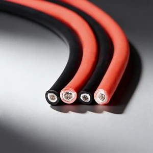 H1Z2Z2-K 2.5mm 4mm 6mm Red Black XLPE Tinned Copper 1500V Solar PV Cable Industrial Solar PV Cable for Solar Panel Connection