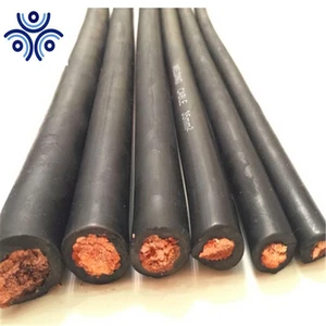 For List Flexible Stranded Copper Conductor Rubber Sheath Low Voltage Power Cable 4/0 Gauge 4/0 AWG
