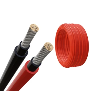 Manufacturer Wholesale Custom H1Z2Z2-K EN50618 Tinned Copper Solar Cable 4mm2