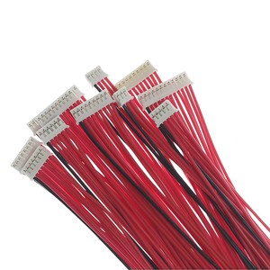 XHB2.54 Brand a PVC Wire Harness 18-26AWG Battery Balance Cable Custom 2P-15P Connector Li-ion BMS Protection Board