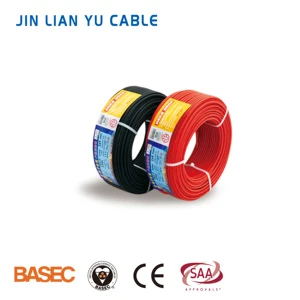 Photovoltaic Cable Tinned Copper ROHS Compliant Eco-Friendly Lightweight Durable XLPO 1 KV/0.6 KV PV1-F 105C Solar Construction