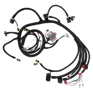 Low-Voltage Copper Core Automotive Wiring Harness PVC Insulation IATF16949 Line-Speed Factory Forklift Car Body Customization