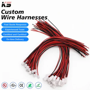 XH2.54mm Female/Male JST Connector 2Pin Wire Cables 200mm Xh2.54-2pin For Home Appliance Applications