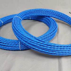 Flexible 4mm*15m/20m Plastic Spiral Cable Puller Fish Tape for Electrical Wiring Installation