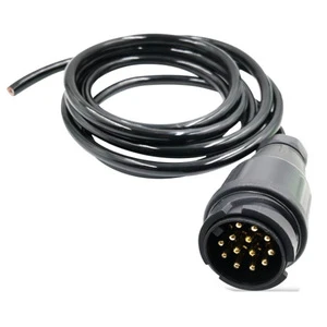 13 Cores European/American Standard Trailer Modification Accessories 13 Pin Trailer Plug Power Cord RV Wiring Harness