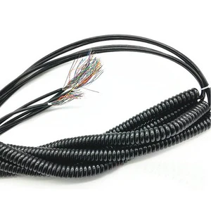 CALT 12 16 17 18 19 21 Spiral Coiled Cable for CNC MPG Spring Cable