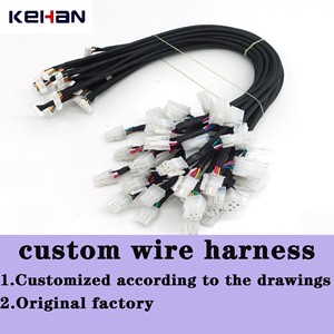 Custom Commercial ESS Energy Storage Cabinet Wiring Harness OEM 100V 600V High Voltage Cable Loom UL Certified Factory Direct
