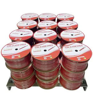 Flame Retardant Low Smoke Halogen Free FPLR Cable 1.5mm 2.5mm Fire Resistance Alarm Wire for Commercial Fire Safety Project