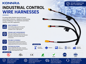 Anti Interference Industrial Wire Harness Shielded Cable Connector Assembly Copper Core IP68 Electronic Computer Home Appliance