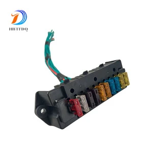 Excavator Parts Fuse Box with Nylon Insulated Tinned Copper Wiring Harness 10 Way 300mm