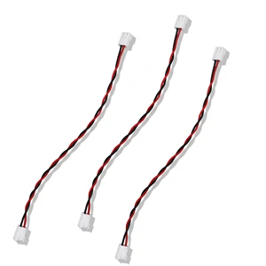 Custom Electronic Wiring Harness High Temperature Resistant PVC Male Female Insertion Black White Terminal Wire 1 Meter Minimum