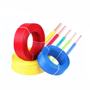 Low Price High Quality H07v-r / H07v-u / Bv / Bvr Building Wire Pvc Cable Wire Insulation Huose Electr Cabl Wire 2.5mm