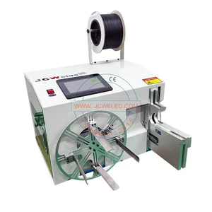 JCW-WB02 Automatic Cable Harness Wrap Tape Winding Machine And Electronic Wire Touch Screen Single Tie Machine