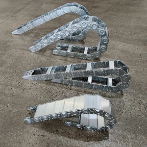 Load-bearing Flexible Long Running Steel Cable Drag Chain Cable Carrier
