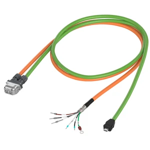 Dual Cable Pre-assembled 4x0.75+2x0.38/3x2x0.25 for Motor S-1FL2 SH20/30/40 with S200