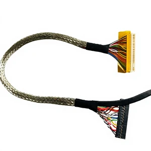 PCB Shielding Aluminum Woven Mesh RVVP Lvds Connector Interface Cable