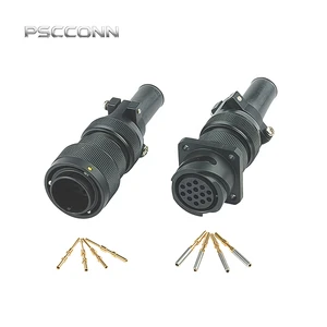 PSCCONN Factory Direct Supply JL5-4/7/14/19 Pin TK ZJ TJ ZK IP67 Circular Motorcycle Aviation Connector For Locomotive Equipment