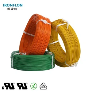 UL10518 18AWG High Temperature Flexible Nickel Wire Automotive Electrical Wires Cables FEP Insulation 300V Rated