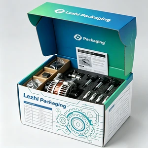 Free Design Custom Boxes Wiring Harness and Connectors Vehicle Electrical System Parts Paper Packaging