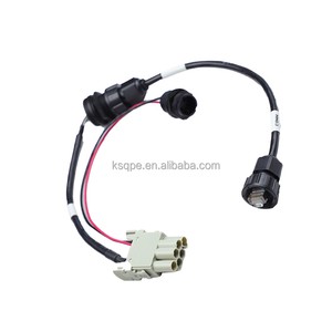 Custom Industrial Wiring Harness with Multi-Connector for Automation Equipment