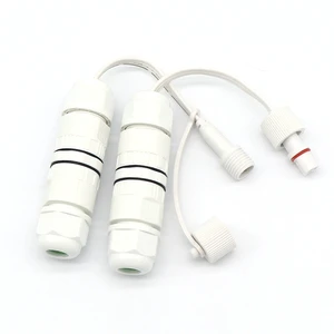 M25 M20 M16 2PIN 3PIN 5PIN 6PIN Waterproof Power Wire Connector 3P 5P IP68 Plastic LED Lighting Cable Connectors Copper Material