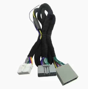 OEM & ODM Car Audio DSP Amplifier Wire Harness with Shielded Twisted Pair Wire