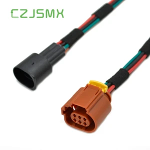 CZJSMX Flame Retardant JAE FI-RE Series Wire Harness 24V 16AWG Pure Copper Core Corrosion Resistant
