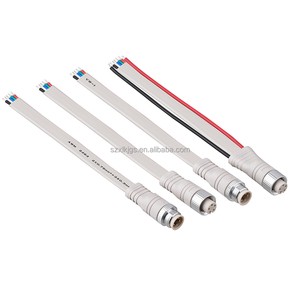 Hot Selling M12 Electric Wire Connectors Waterproof 2-4-5 Pin Male/Female 5A Rated Copper Nylon for Solar Power Systems