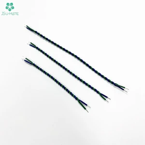 Factory 28/26/24/22/20AWG PVC Insulation Copper Twisted Pair Electric Wires Cable Tinned Open End Twisted Wire Cables
