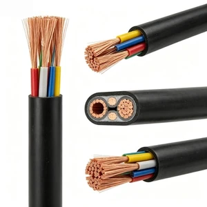 High Quality Stranded RV PVC Insulated Copper Wire for Building & Heating Applications 1.5/2.5/4/6mm