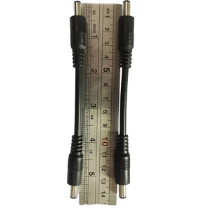 For Rohs Automotive DC Wire New 1185 #18 Cable Both Ends 5.5x2.1 PVC Insulation 1-core Copper Core Length 1m
